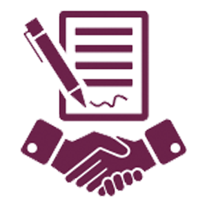 icon representing an agreement